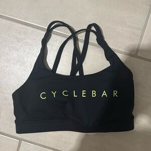 Lululemon CycleBar Energy Bra size 6 Black